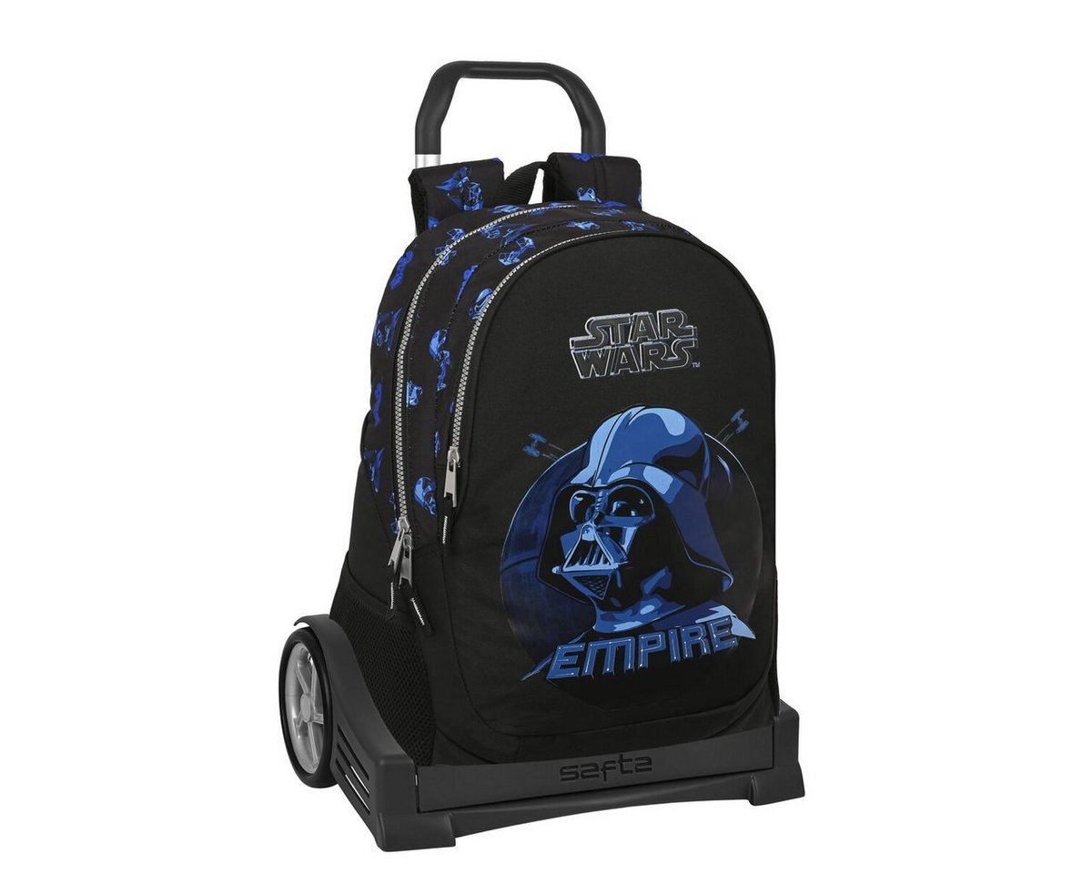 Star Wars Rucksack Star wars Kinder-Rucksack mit Rädern Star Wars Digital escape Schwarz von Star Wars