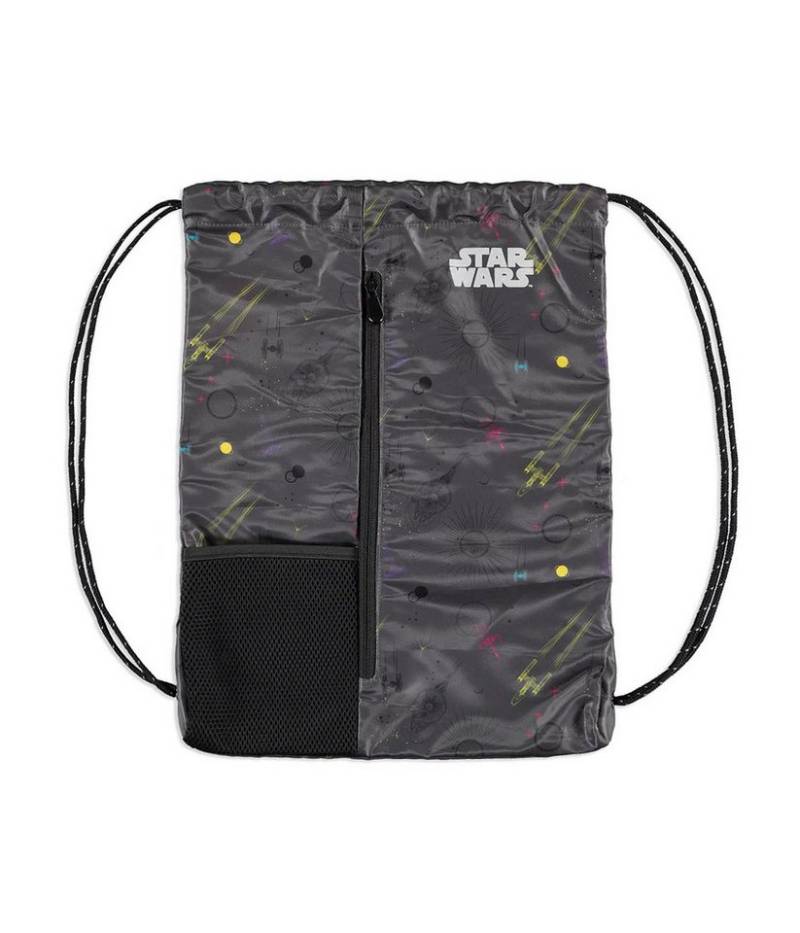 Star Wars Rucksack Spacecrafts AOP Drawstring Bag, Millenium Falcon X-Wing von Star Wars