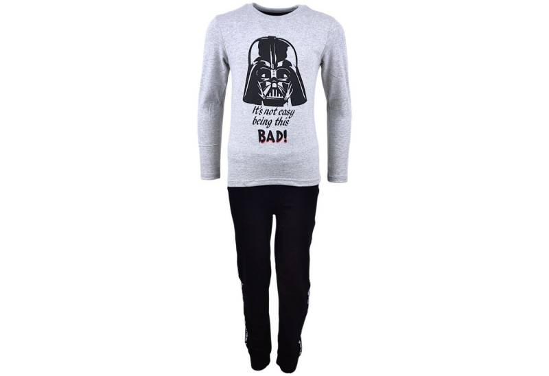 Star Wars Schlafanzug Darth Vader (2 tlg) Jungen Pyjama langarm Gr. 134 - 164 cm von Star Wars