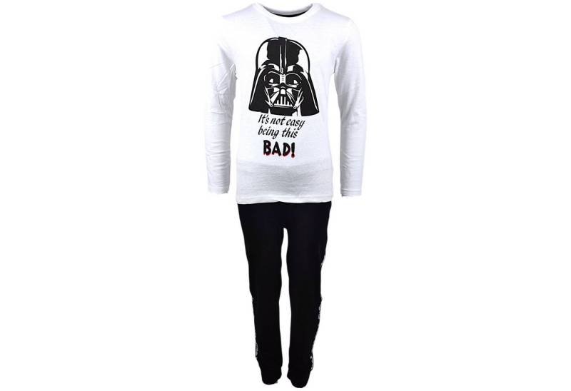 Star Wars Schlafanzug Darth Vader (2 tlg) Jungen Pyjama langarm Gr. 134 - 164 cm von Star Wars