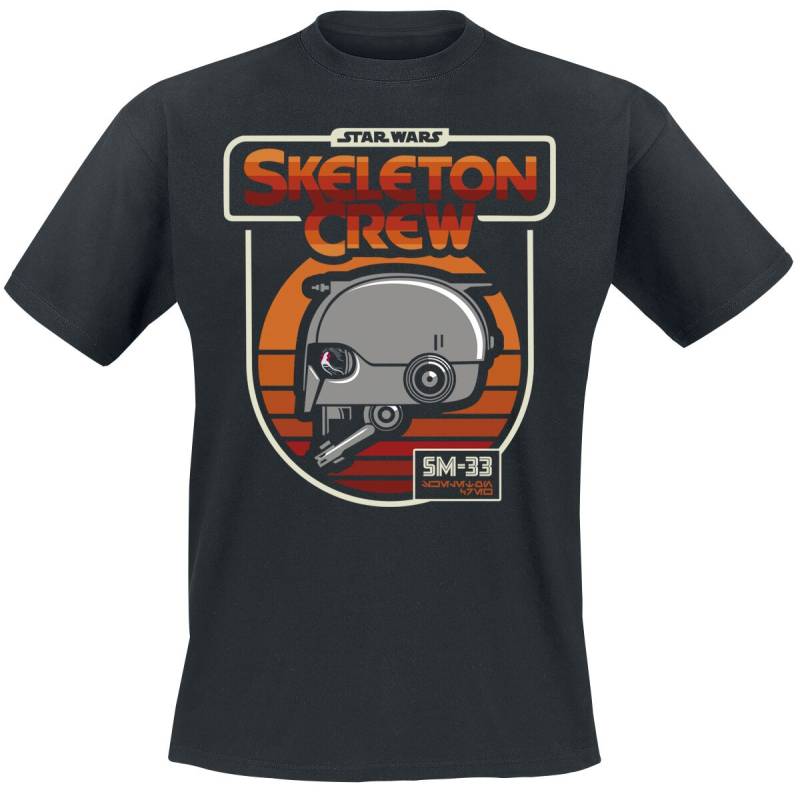 Star Wars Skeleton Crew - SM-33 Retro T-Shirt schwarz in XXL von Star Wars
