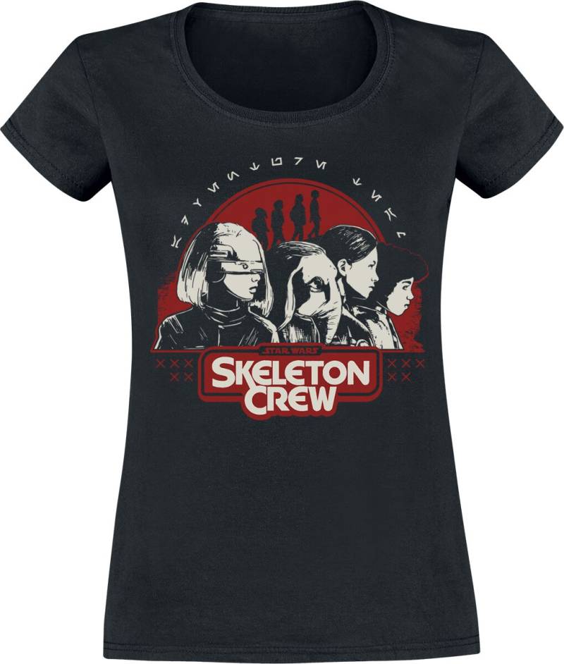 Star Wars Skeleton Crew - Way Home T-Shirt schwarz in S von Star Wars