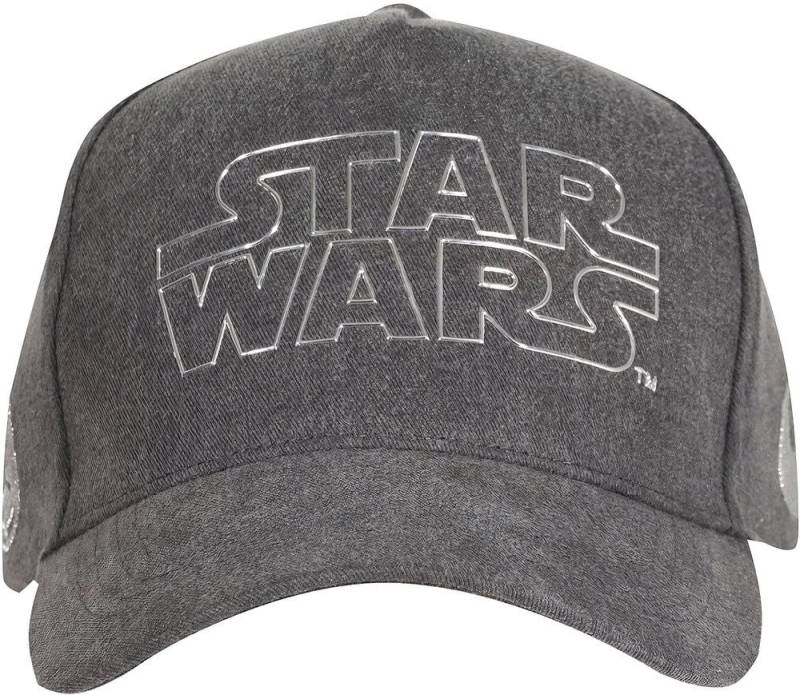 Star Wars Snapback Cap Silver Logo Cap von Star Wars