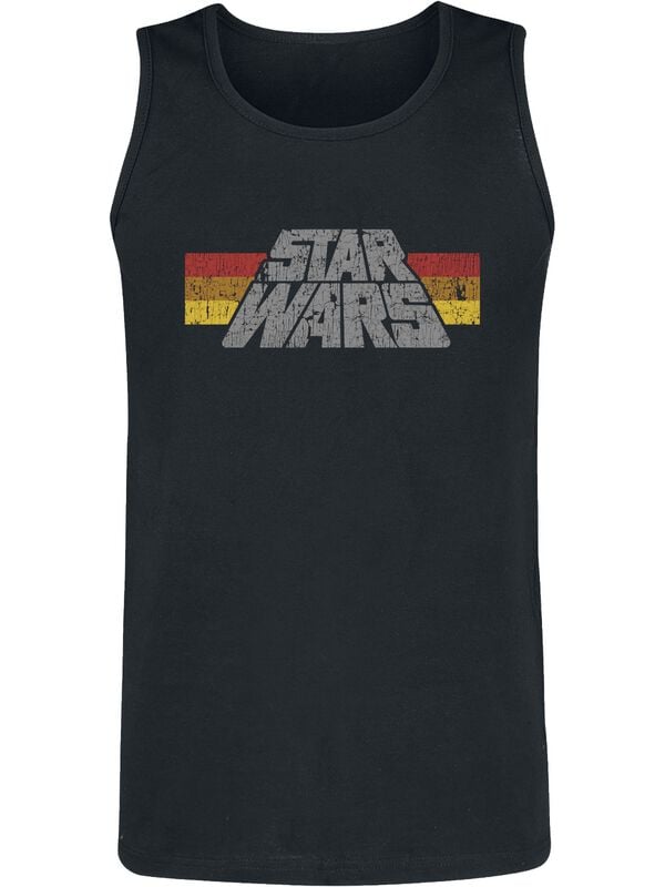 Star Wars Star Wars - Vintage Logo Tank-Top schwarz in L Star Wars Star Wars - Vintage Logo Tank-Top schwarz in L von Star Wars