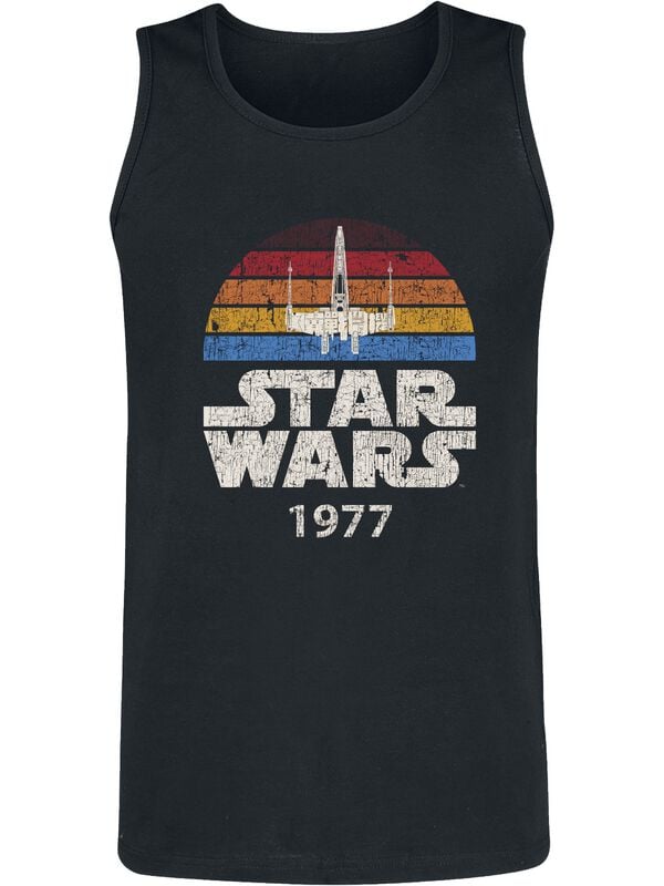 Star Wars X-Wing 1977 Tank-Top schwarz in XXL von Star Wars