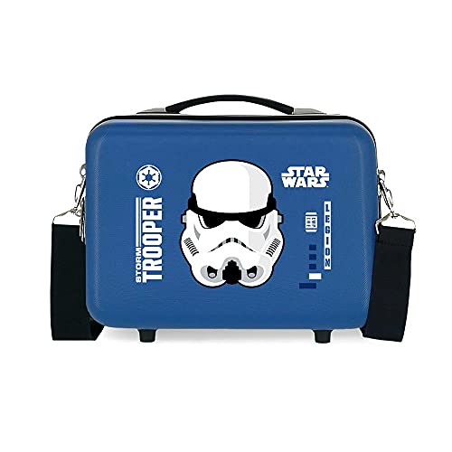 Star Wars Storm Kulturbeutel mit Schultertasche, anpassbar, 29 x 21 x 15 cm, blau, 29x21x15 cms, Anpassbare Kulturtasche mit Umhängetasche von Star Wars