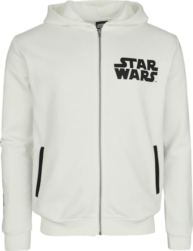 Star Wars Stormtrooper Männer Kapuzenjacke weiß M von Star Wars