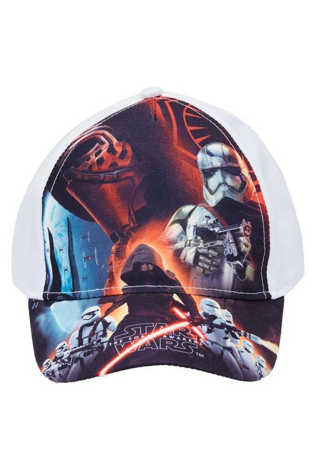 Star Wars Strickmütze Star Wars The Force Awakens Mütze Weiß Gr. 52 von Star Wars