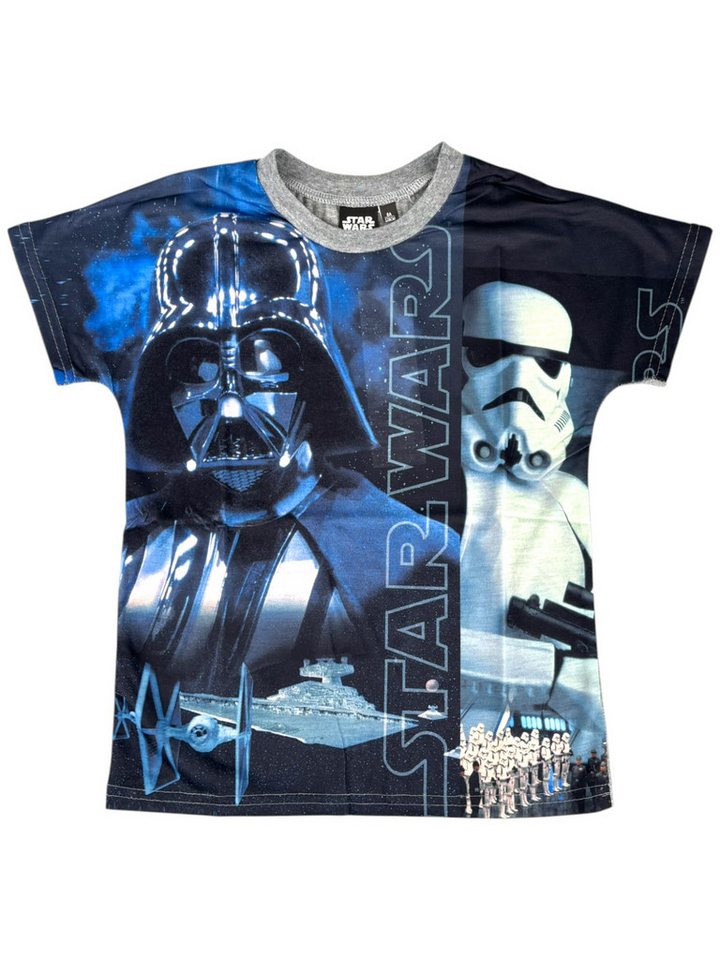 Star Wars T-Shirt Darth Vader und Sturmtruppler Kurzarmshirt Gr. 104- 140 cm von Star Wars