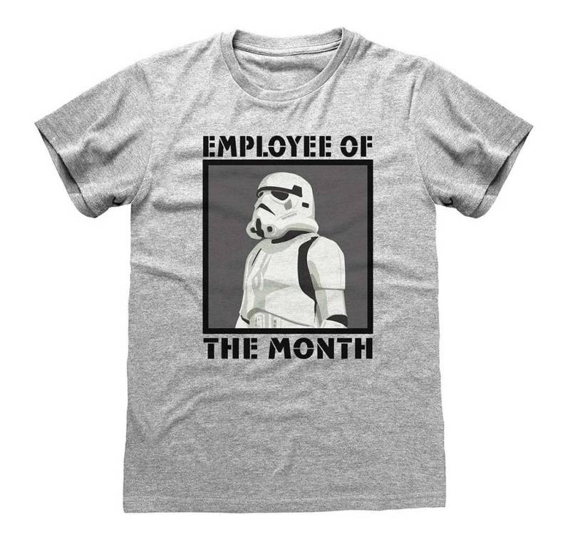 Star Wars T-Shirt Employee of The Month Grau von Star Wars