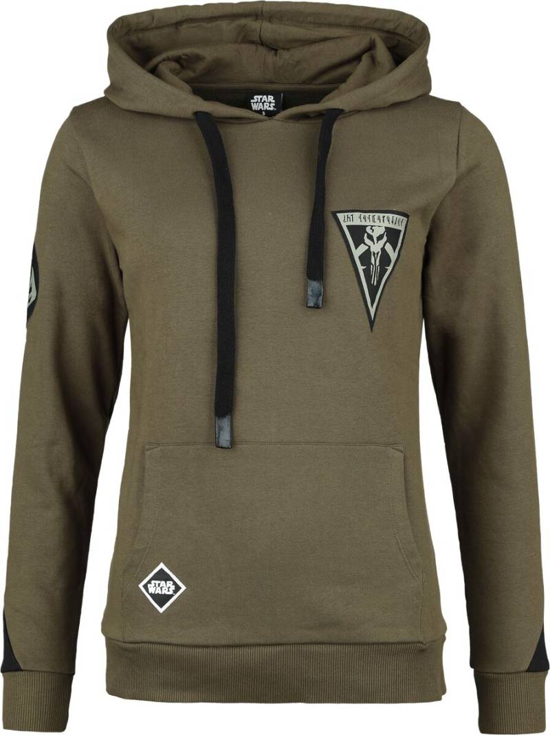Star Wars The Mandalorian - Bounty Hunter Kapuzenpullover grün schwarz in M von Star Wars