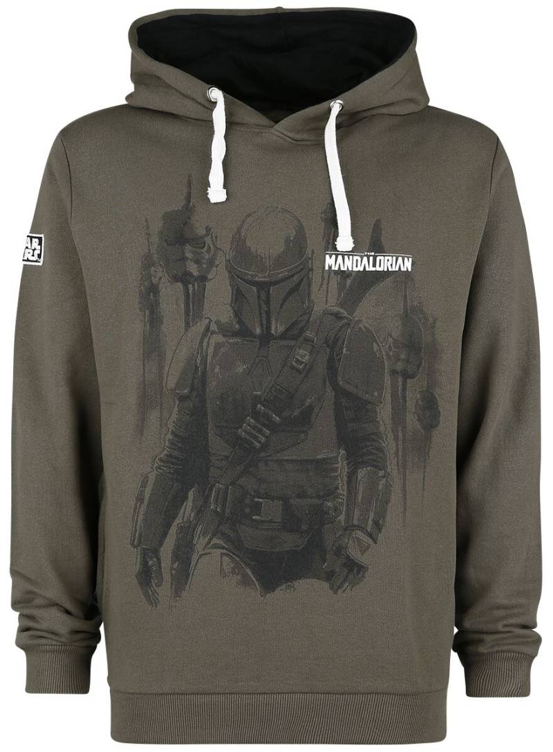 Star Wars The Mandalorian - Bounty Hunter Kapuzenpullover khaki in L von Star Wars