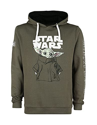 Star Wars The Mandalorian - Bounty Hunter Männer Kapuzenpullover Khaki L von Star Wars