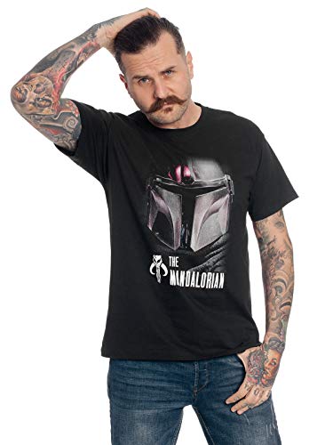 Star Wars The Mandalorian - Dark Warrior Männer T-Shirt schwarz S von Star Wars