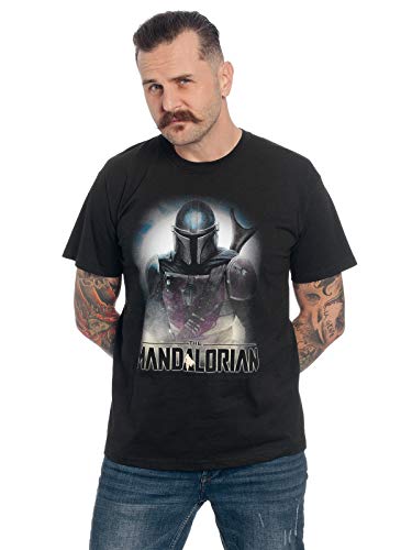 Star Wars The Mandalorian - Fighter Männer T-Shirt schwarz XL von Star Wars