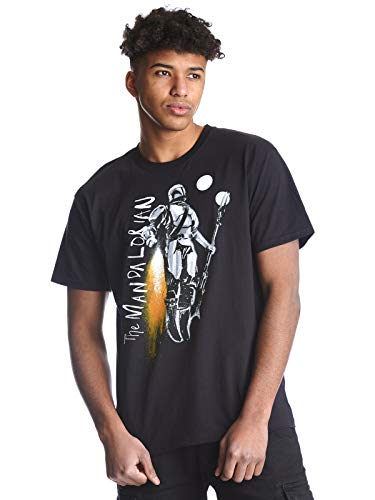 Star Wars The Mandalorian - Flight Männer T-Shirt schwarz L von Star Wars