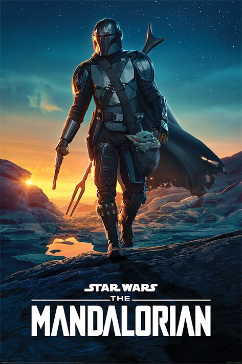 Star Wars The Mandalorian - Nightfall Poster multicolor von Star Wars