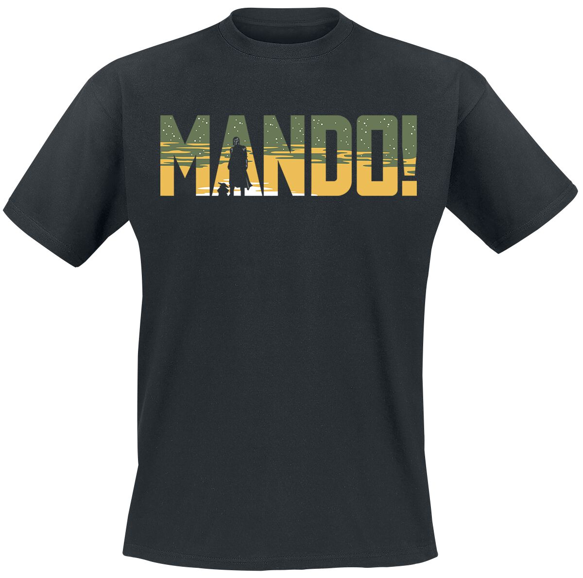 Star Wars The Mandalorian - Season 3 - Mando T-Shirt schwarz in XL von Star Wars