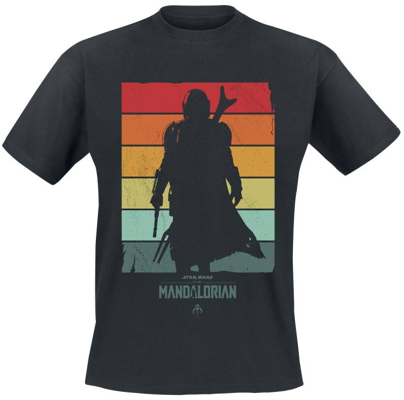 Star Wars The Mandalorian - Spectrum T-Shirt schwarz in L von Star Wars