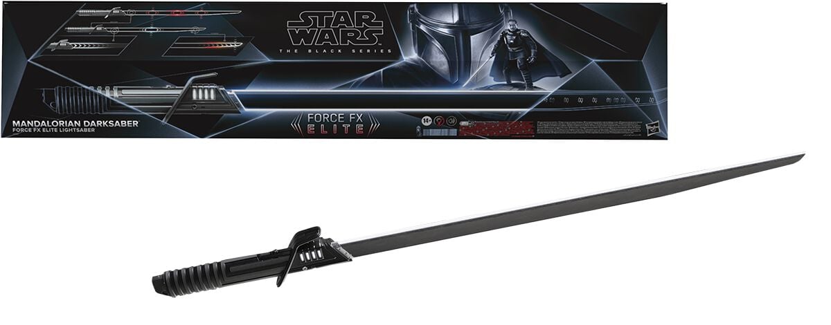 Star Wars The Mandalorian - The Black Series - Dunkelschwert - Force FX Elite Lichtschwert Replika multicolor von Star Wars