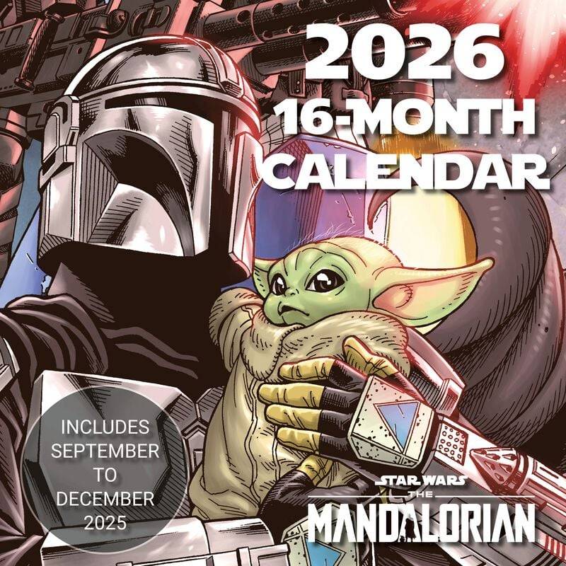 Star Wars The Mandalorian - Wandkalender 2026 Wandkalender multicolor von Star Wars