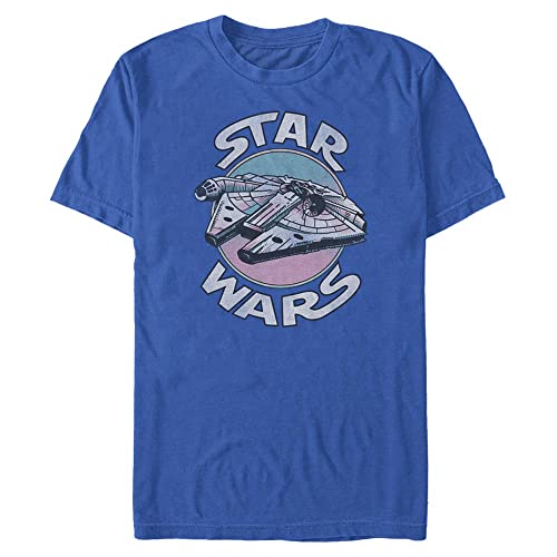 Star Wars Unisex Blastoff Cantina Organic Short Sleeve T-shirt, Hellblau, M von Star Wars