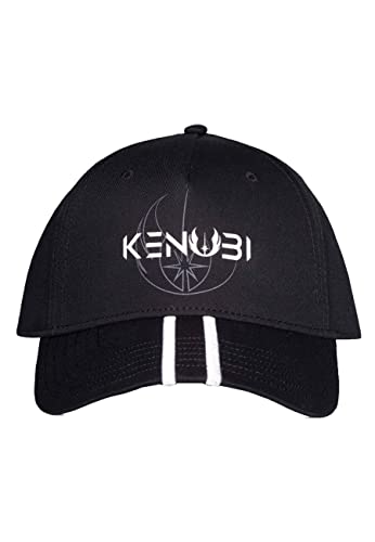 Obi Wan Kenobi — verstellbare Kappe mit Metallabzeichen für Herren von Star Wars