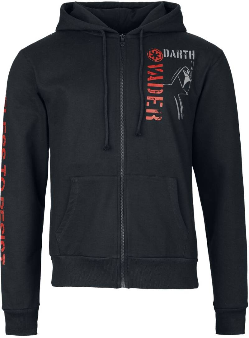 Star Wars Useless To Resist Kapuzenjacke schwarz in S von Star Wars