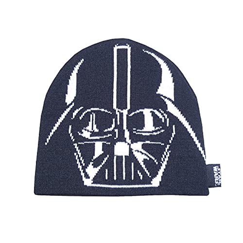 Star Wars Vader Face Beanie Mütze schwarz von Heroes Inc.