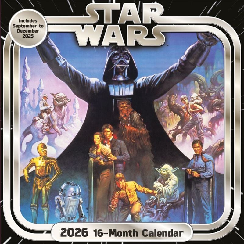 Star Wars Wandkalender - Wandkalender 2026 - multicolor  - Lizenzierter Fanartikel von Star Wars