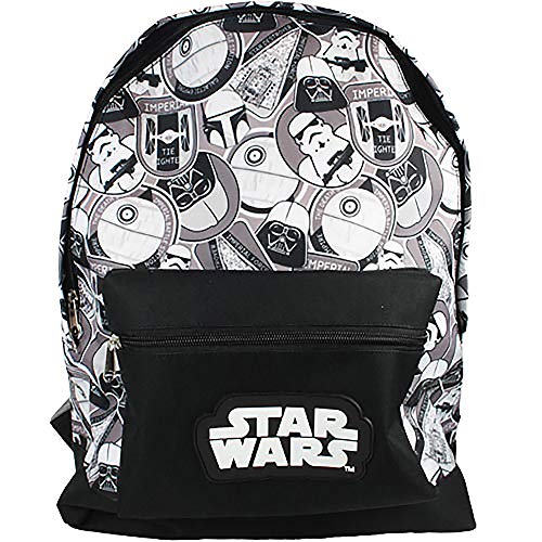 Star Wars Wars Roxy, Unisex-Kinder Rucksack, Schwarz (Black), 12x39x28 cm (W x H L) von Star Wars