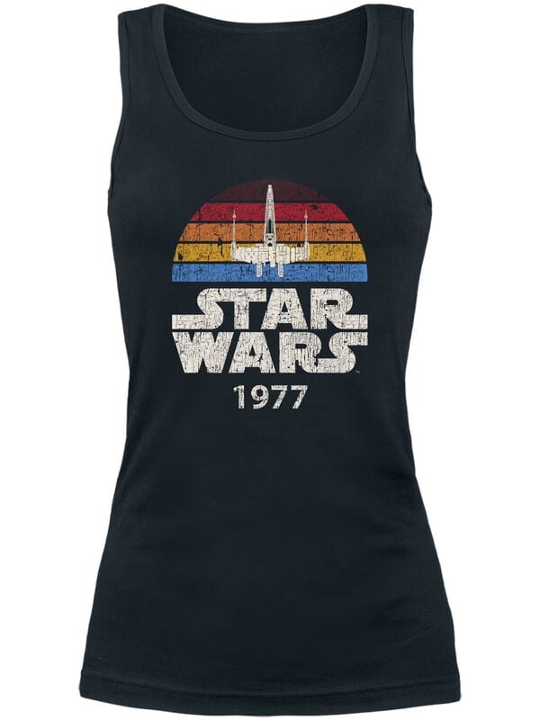 Star Wars X-Wing 77 Tank-Top schwarz in XL von Star Wars