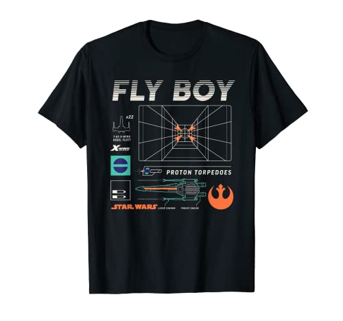 Star Wars X-Wing Fly Boy Rebel Pilot T-Shirt von Star Wars