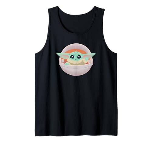 Star Wars: The Mandalorian Baby Yoda Adorable Logo Tank Top von Star Wars