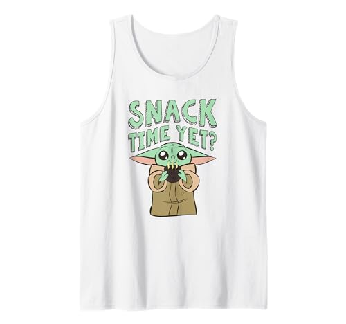 Star Wars: The Mandalorian Baby Yoda Snack Time Yet? Cute Tank Top von Star Wars