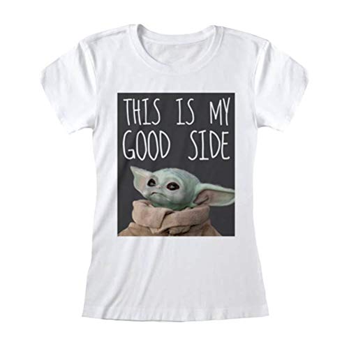Star Wars: The Mandalorian Damen T-Shirt - Good Side (XXL) von Star Wars