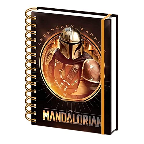 Star Wars: The Mandalorian Notizbuch A5 Spiralbindung (Bounty Hunter) von Star Wars
