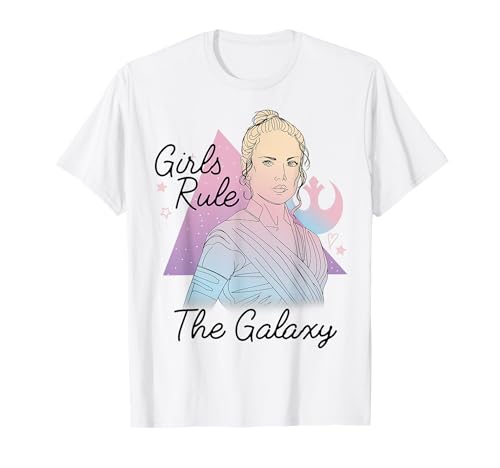 Star Wars: The Rise Of Skywalker Rey Girls Rule The Galaxy T-Shirt von Star Wars