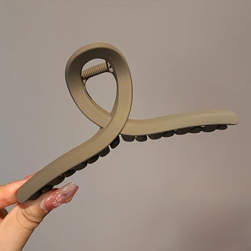 Haarklammer aus Acryl, matt, zum Kratzen, Haar-Zubehör für Damen, hochwertiges Haarzubehör, Haarzubehör für Damen (13) von Star i yuan