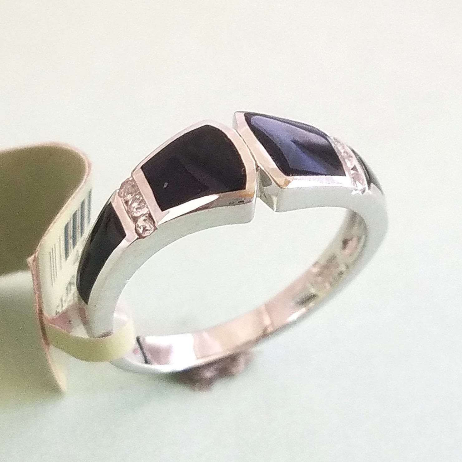 Damen Schwarzer Onix Ring Mit Cz 925 Sterling Silber, Geschenk Für Sie #2077 Damen Schwarzer Onix Ring Mit Cz 925 Sterling Silber, Geschenk Für Sie #2077 von StarBuckJewelry