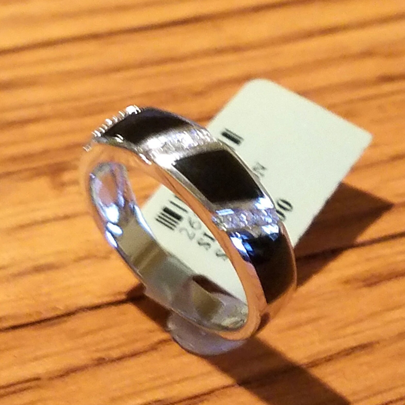 Damen Schwarzer Onix Ring Mit Cz 925 Sterling Silber, Geschenk Für Sie. #2082 Damen Schwarzer Onix Ring Mit Cz 925 Sterling Silber, Geschenk Für Sie. #2082 von StarBuckJewelry