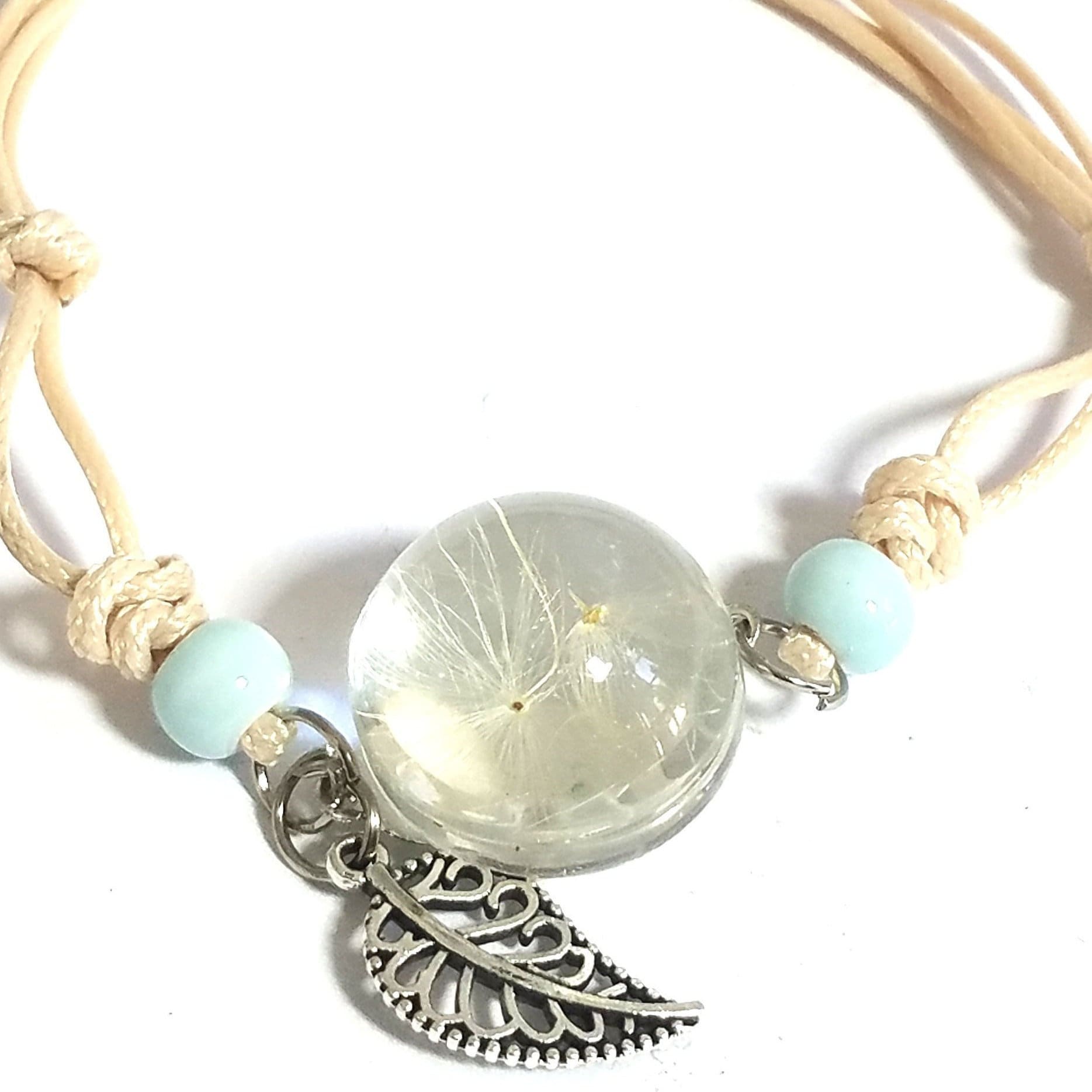 Hochwertiges Glas Orb Mit Pusteblumen Samen Armband - Wickelarmband Personalisierte Geschenke Für Sie Verstellbares #2049 Hochwertiges Glas Orb Mit Pusteblumen Samen Armband - Wickelarmband Personalisierte Geschenke Für Sie Verstellbares #2049 von StarBuckJewelry