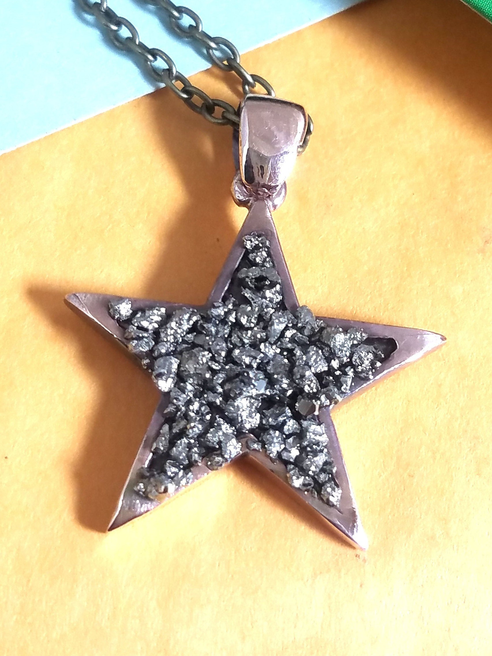 stern Designed Pyrit Halskette #2004 stern Designed Pyrit Halskette #2004 von StarBuckJewelry