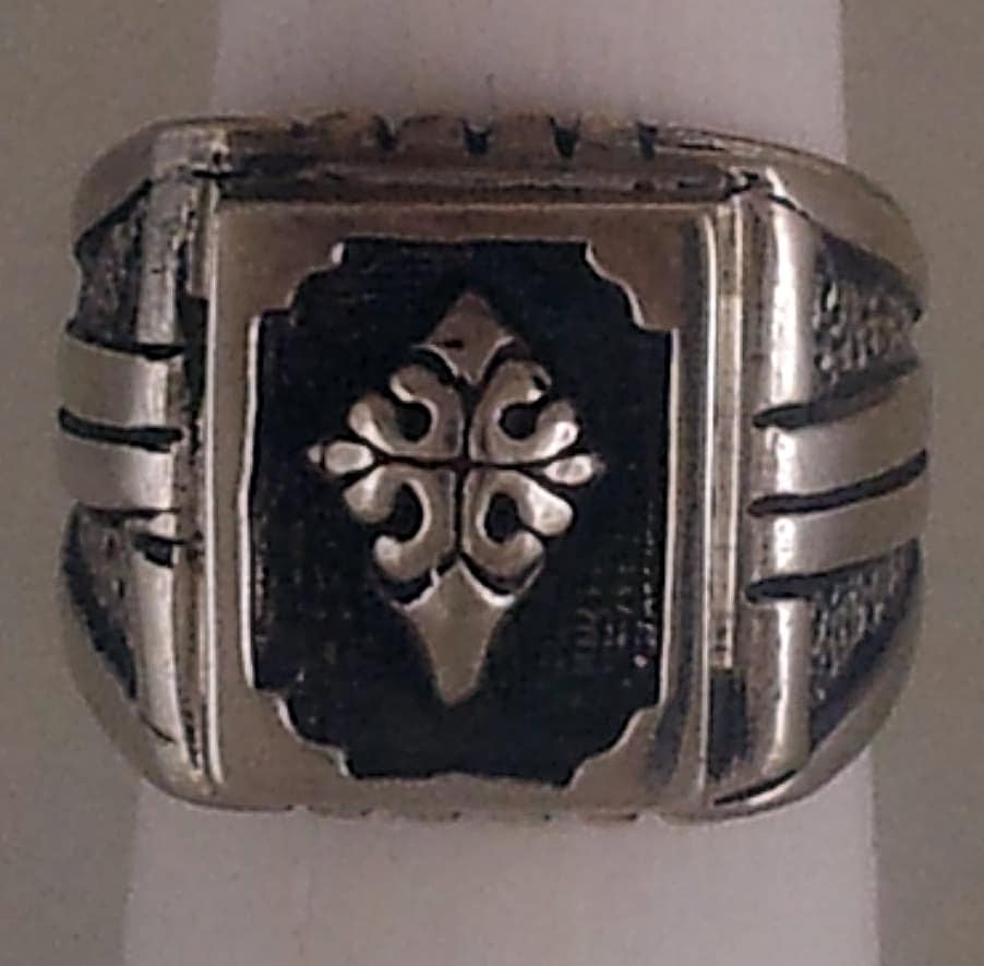 Schwerer Sterling Silber Sternritter Siegelring. Handgefertigter Herrenring Mit Rocker Im Biker Stil. Kühn Und Stark Kaufen Sie Jetzt Auf Sale Auf von StarKnightsJewelry