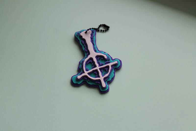 Band Ghost Schlüsselanhänger Band Ghost Schlüsselanhänger von StarPowerKrafts