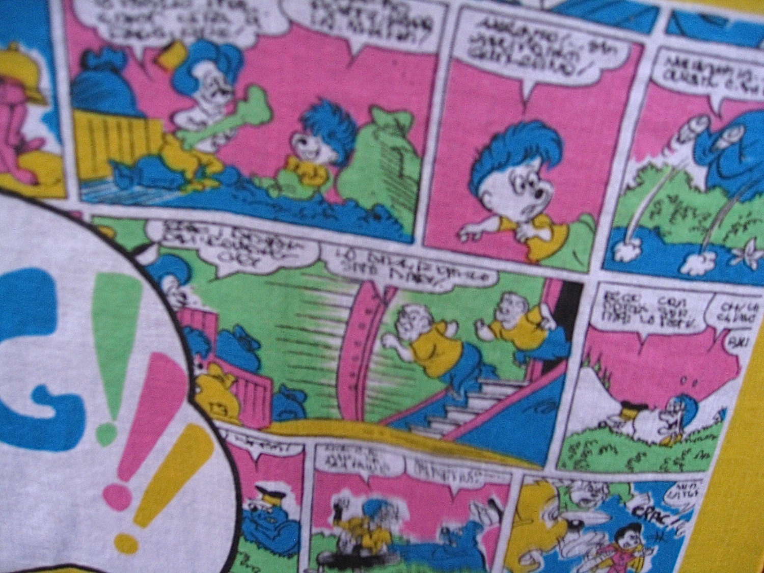 Slang Bang Splash Gulp Baumwolle Bandana Schal Ist Unscheinbar Comics Slang Bang Splash Gulp Baumwolle Bandana Schal Ist Unscheinbar Comics von StarScarves