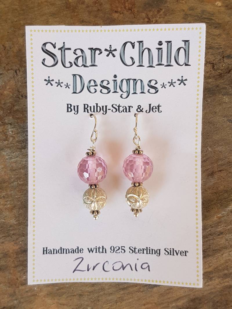 Funkelnde Facettierte Zirkonia & Verzierte Silberperlen Ohrringe, Minimalist Baumeln Tropfen Cz Lange Hochzeitsgeschenke Funkelnde Facettierte Zirkonia & Verzierte Silberperlen Ohrringe, Minimalist Baumeln Tropfen Cz Lange Hochzeitsgeschenke von StarStonesShop