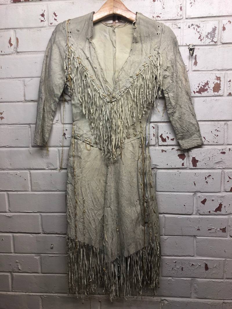 Fransenkleid Aus Sämischleder von StardustVintage666