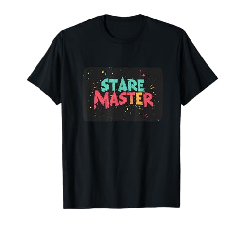 Colorful Stare Master Speech für Erwachsene und Kinder T-Shirt von Stare Master Outfit