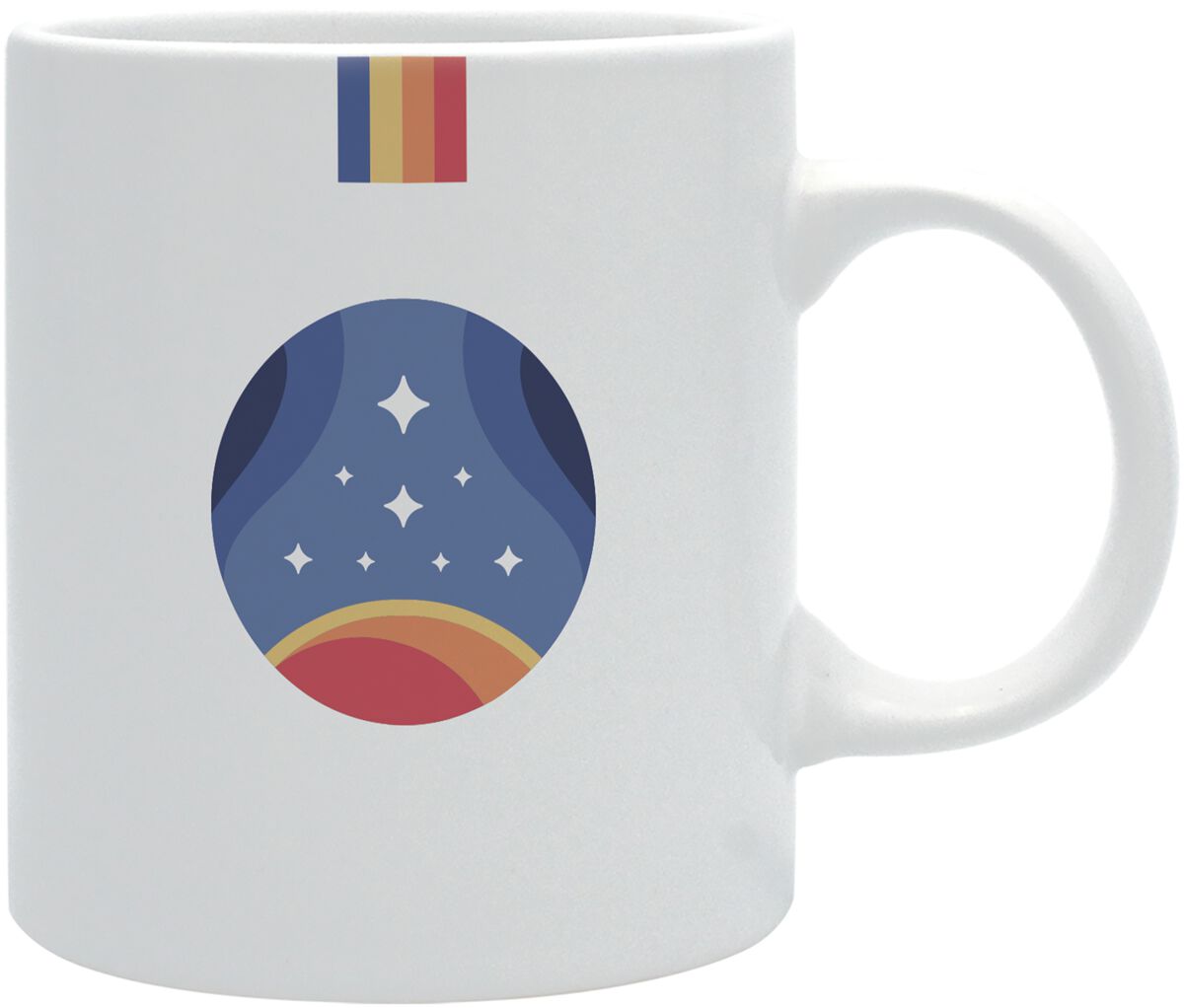 Starfield Constellation Tasse weiß von Starfield